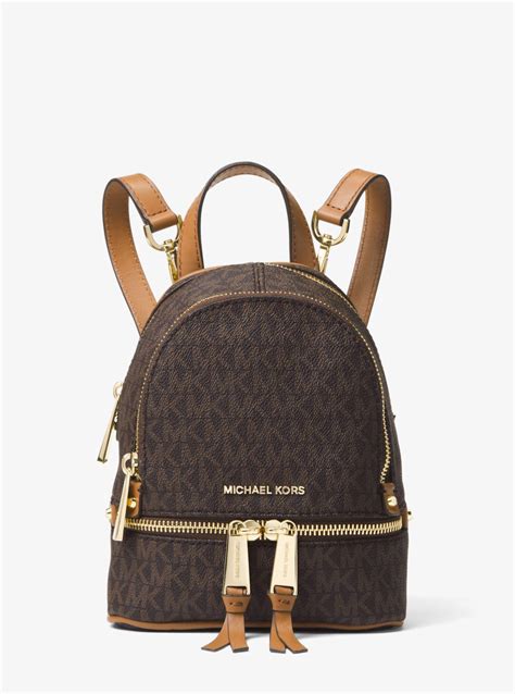 michael kors brown purse small|michael kors small backpack purse.